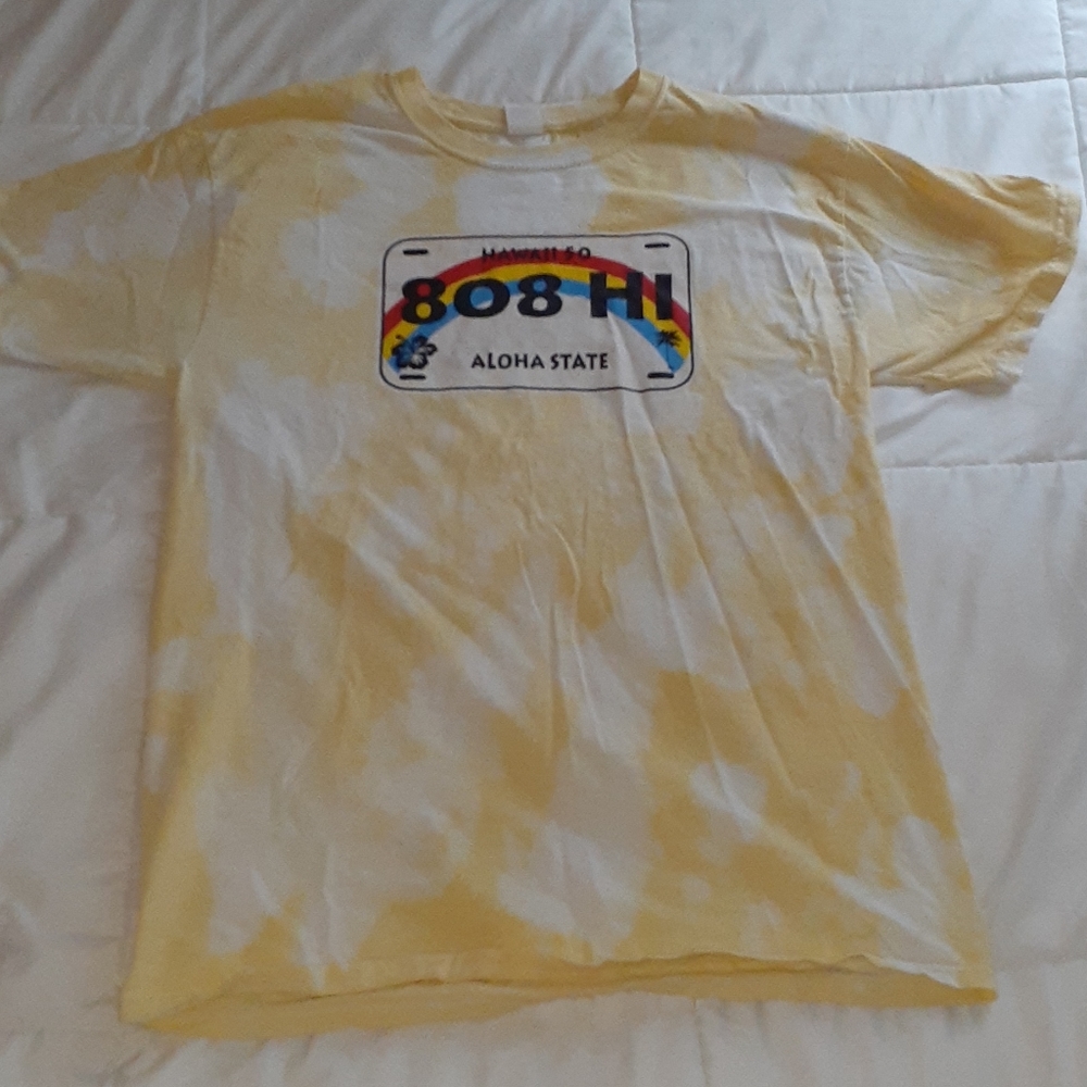 VINTAGE Hawaii rainbow state tshirt